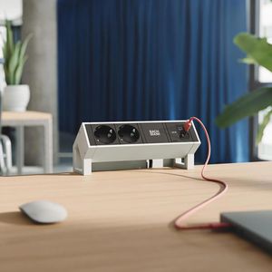 Produktbild für Tischsteckdose Bachmann Desk 2, mit 0,2 m GST18 Kabel