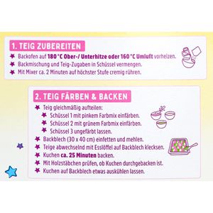Produktbild für Kuchenbackmischung RUF Regenbogen-Kuchen