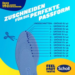 Produktbild für Einlegesohlen Scholl stoßdämpfend