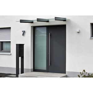 Produktbild für Hausnummer Metzler 3D, anthrazit aus Edelstahl