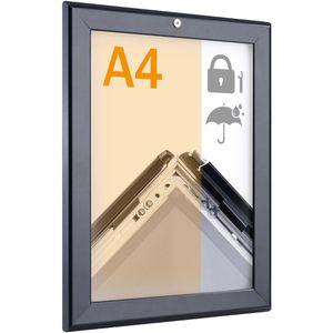 Produktbild für Klapprahmen Sprintis Security schwarz DIN A4