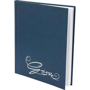 Produktbild für Gästebuch Veloflex 5420050 Classic, dunkelblau