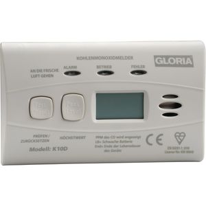 CO-Melder Gloria KO10D, mit Batterie