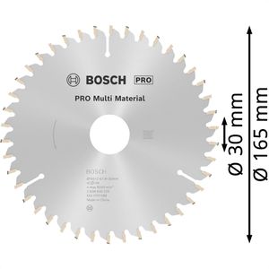 Produktbild für Kreissägeblatt Bosch PRO Multi Material 2608640519