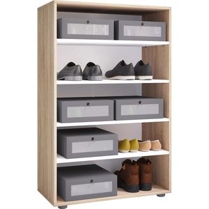 Produktbild für Schuhregal VCM Lona XL, aus Holz