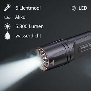 Produktbild für Taschenlampe Fenix TK35R, LED, aufladbar