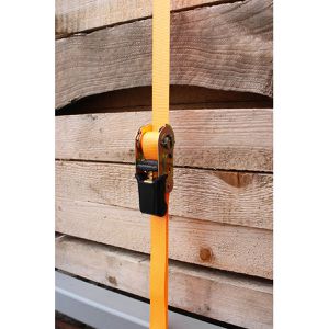 Produktbild für Spanngurt Kerbl 37991, orange, Haken &amp; Ratsche