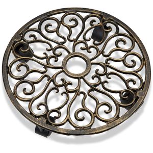 Pflanzenroller Relaxdays 10020117, bis 25 kg, Ø 33,5 cm