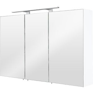 Produktbild für Spiegelschrank Posseik weiß