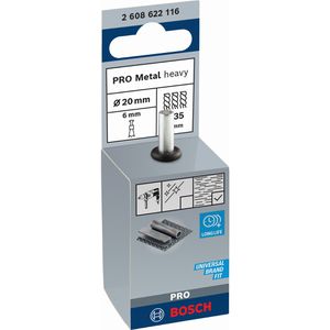 Produktbild für Drahtbürste Bosch 2608622116, Pinselbürste Ø 19mm