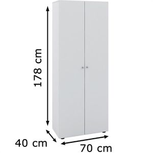 Produktbild für Aktenschrank VCM Vandol 912118, aus Holz