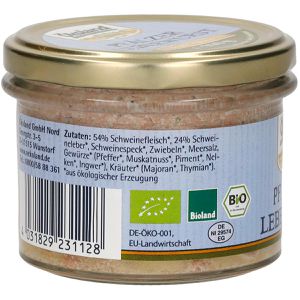 Produktbild für Wurstkonserve Ökoland Pfälzer Leberwurst, BIO
