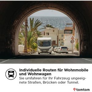 Produktbild für Navigationsgerät TomTom Go Camper Max V2, weltweit