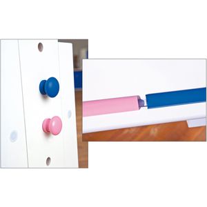Produktbild für Kinderschreibtisch Inter-Link Baru, 40100500, aus Holz, weiß