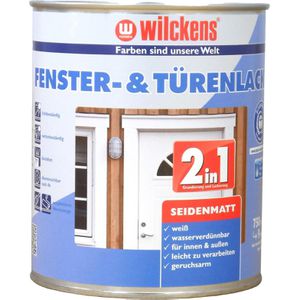 Produktbild für Lackfarbe Wilckens Fenster- &amp; Türenlack, 0,75l