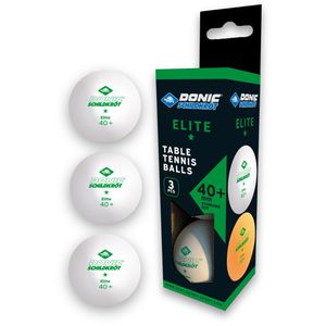 Tischtennisbälle Donic-Schildkröt Elite* 40+
