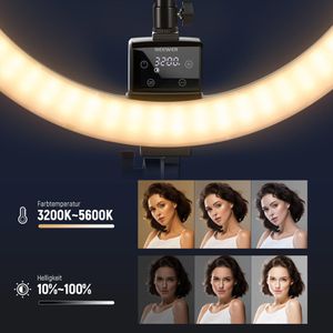 Produktbild für Ringlicht Neewer SRP18-2.4G, 272 LEDs