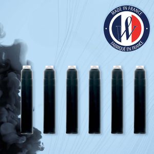 Produktbild für Füllerpatronen Waterman International, schwarz