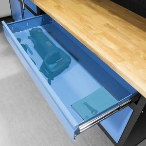 Produktbild für Werkbank Güde GW 3/1, 40471, blau