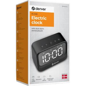 Produktbild für Wecker Denver EC-54B, schwarz, digital