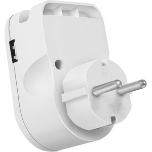 Produktbild für Steckdosenadapter LogiLink PA0259, weiß
