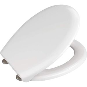 Produktbild für WC-Sitz Wenko Rieti 22882100, oval, aus Duroplast