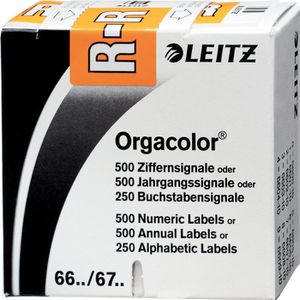Produktbild für Buchstabensignale Leitz Orgacolor, 6627, Buchstabe R