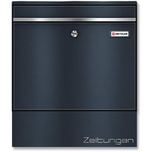 Briefkasten Metzler BK212-ZF, anthrazit, aus Stahl