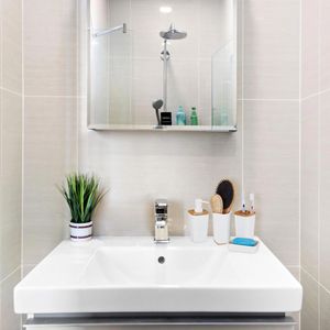 Produktbild für Badaccessoires-Set Relaxdays 10026129, 4-teilig