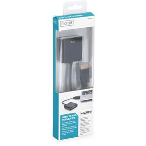 Produktbild für HDMI-Adapter Digitus HDMI auf VGA Konverter, DA-70461