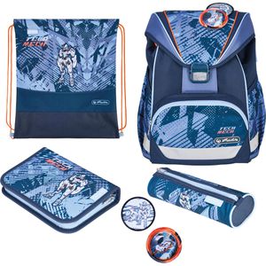 Schulranzen Herlitz UltraLight Plus TechMech, 4-teilig