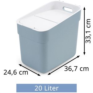 Produktbild für Mülleimer Curver Ready to collect, blau