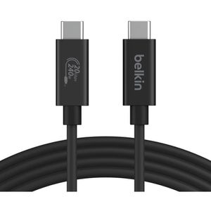 Ladekabel Belkin Connect USB4, schwarz, 2m