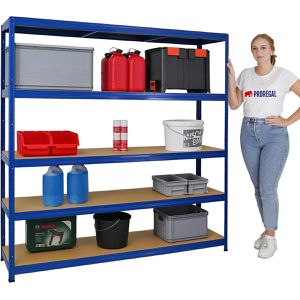 Produktbild für Weitspannregal PROREGAL Giant Elephant, 5 Holzböden