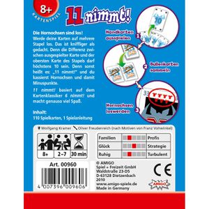 Produktbild für Kartenspiel Amigo 00960, 11 nimmt!