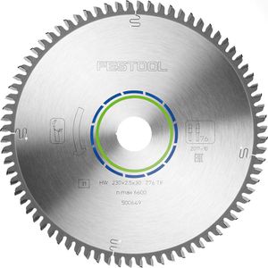 Kreissägeblatt Festool Spezial TF76, 500649