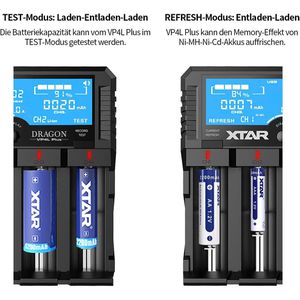 Produktbild für Akku-Ladegerät Xtar VP4L Plus Dragon