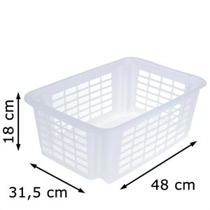 Produktbild für Aufbewahrungskorb Rotho Reverso, 18L