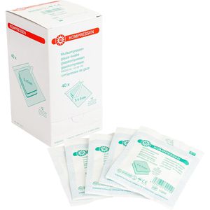 Mullkompressen Nobamed 712205, aus Baumwolle, steril