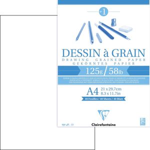 Produktbild für Zeichenblock Clairefontaine 96684C, A4