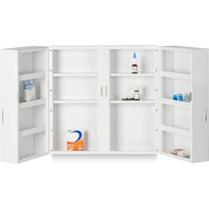 Produktbild für Verbandschrank Relaxdays XXL Premium, hängend