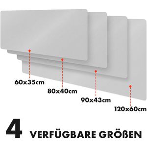 Produktbild für Schreibunterlage Böttcher-AG silbergrau