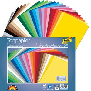 Produktbild für Tonpapier Folia 6725/25 99, 25 x 35cm