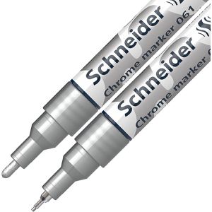 Produktbild für Lackmarker Schneider Chrommarker Paint-It, silber