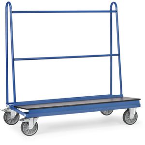 Plattenwagen Fetra 4445, Gummireifen