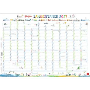 Produktbild für Plakatkalender Heye 1584, Helme Heine Posterplaner, Jahr 2027