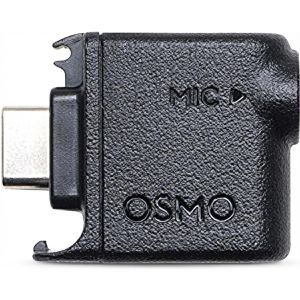 Audio-Adapter DJI Osmo Action 3,5 mm, schwarz
