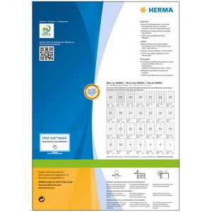 Produktbild für Universaletiketten Herma 4607 Premium, weiß