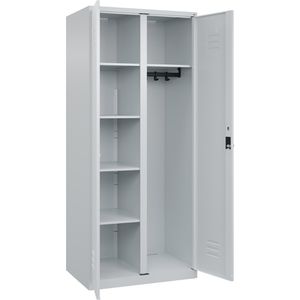 Produktbild für Mehrzweckschrank CP-Möbel Classic Plus, abschließbar, grau