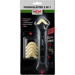 Fugenglätter MEM 30836798 3in1 Set, 6-teilig